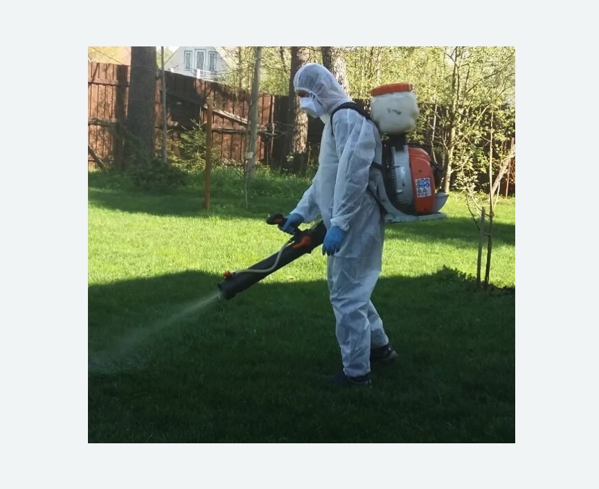 Обработка территории от клещей в Ишимбае