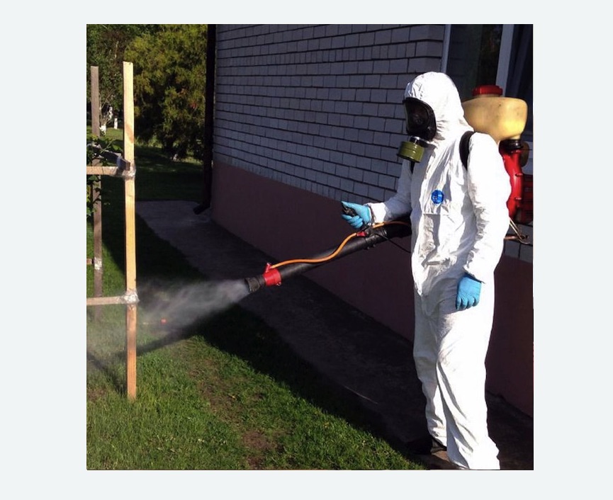 травля клещей на участке в Ишимбае