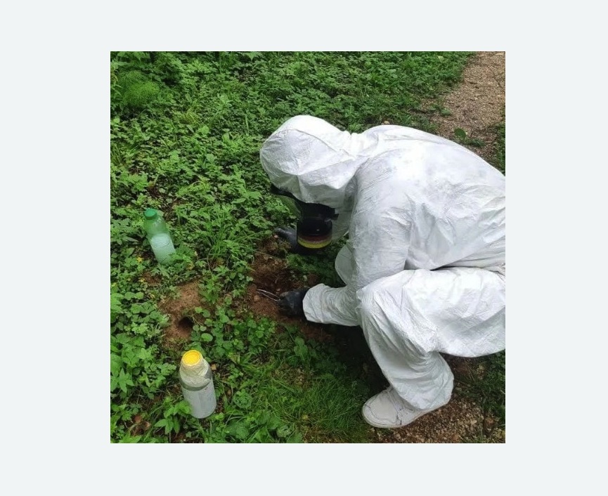 уничтожение кротов на участке в Ишимбае